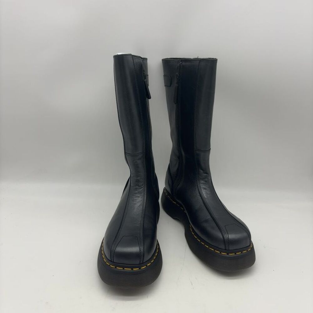 Dr. Martens Leather Boots in Black